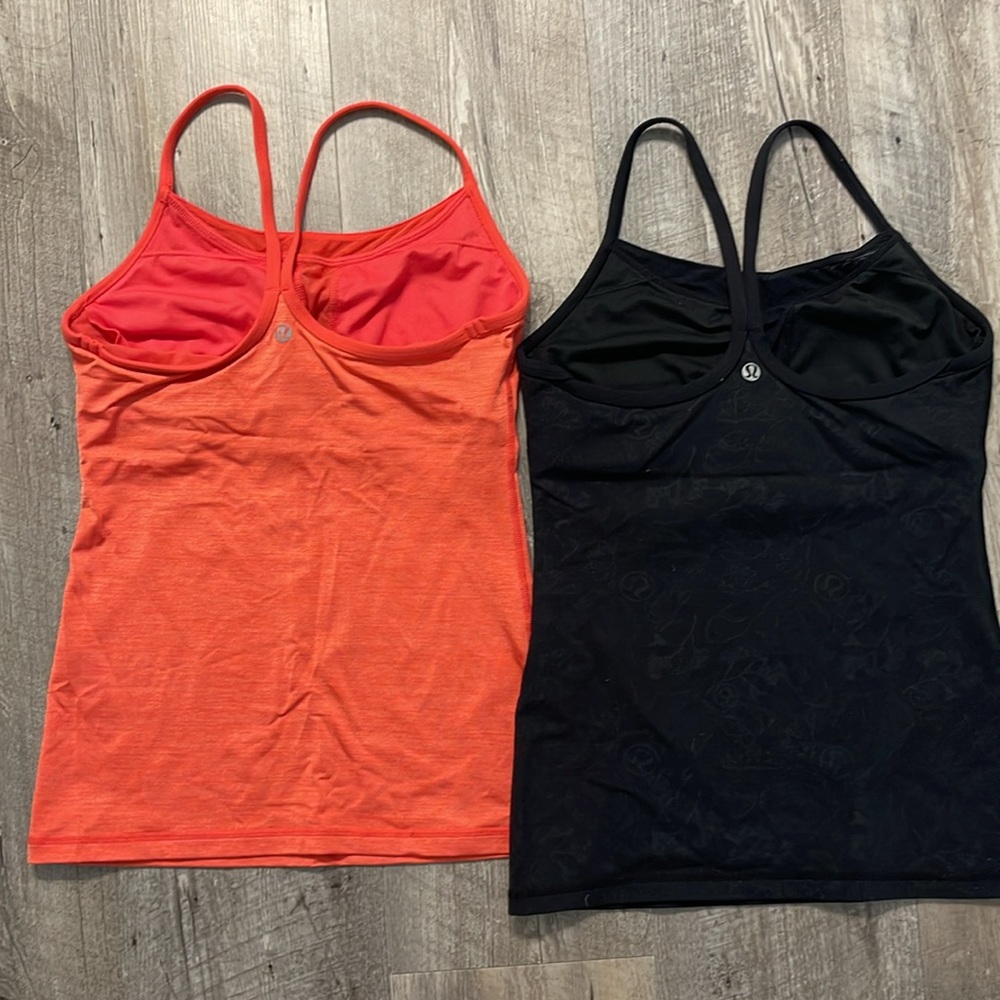 Lululemon 2 Running Tank Tops